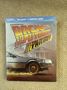 Back To The Future The Ultimate Trilogy Steelbook (Blu-Ray + Digital) New Sealed - Picture 1 of 2