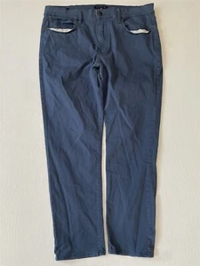 Lucky Brand 38x30 121 Slim Straight Blue Soft Brushed Flex Denim Mens Jeans - Picture 1 of 9