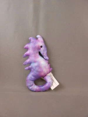 Rare Purple 5" Sea Horse Plush Bean Bag Belly 2004 K&M Toys - Image 1 of 4