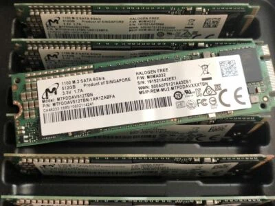 512GB Micron M.2 2280 Solid State Drive 1300 SSD MTFDDAV512TDL Genuine. - Image 1 of 2