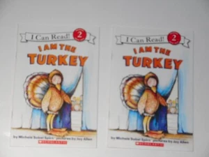 Scholastic I Am The Turkey By Michele Sobel Spirn I Can Read 2 Paperback Set New - Picture 1 of 12