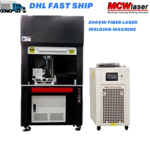 Laser Welding Machine 2000W Continuous Enclosed Laser Welder Metal Repair Welder - Picture 1 of 10