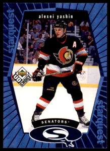 1998-99 UD Choice StarQuest Blue Alexei Yashin #SQ10 - Imagen 1 de 2