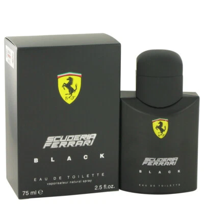 Ferrari Scuderia Negro Hombre Colonia por Ferrari 2.5oz/75ml Eau De Toilette Spray Foto 1 de 4
