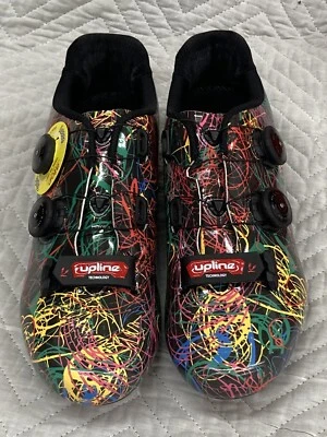Upline M7 Carbon Cycling Onroad Shoes NIB 45 US 11.5 MSRP 149.99 - Image 1 of 4