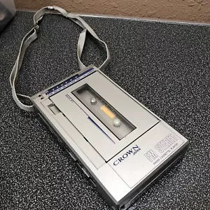Vintage CROWN Mobile Stereo Radio Cassette Player CH-20 Tested Working - Picture 1 of 10