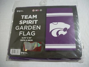 Kansas State Wildcats Team Spirit Gartenflagge 11,75 x 19 Zoll von IPG Team Sport - Bild 1 von 3