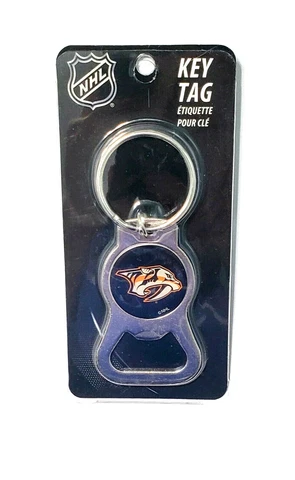 Nashville Predators NHL Hockey Bottle Opener Key Chain Cover