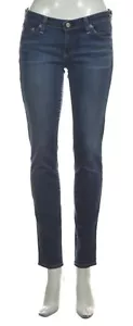 AG Adriano Goldschmied Stelz Damenjeans Größe 28 blau mittel gewaschen gerades Bein - Bild 1 von 5
