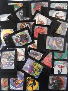 HEROES & VILLAINS Marvel Comics Large Metal Button Badges Pin Backs Your Choice - Picture 1 of 88
