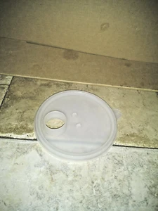 TUPPERWARE REPLACEMENT LID 4" 563 "A" NO CAP - Picture 1 of 3