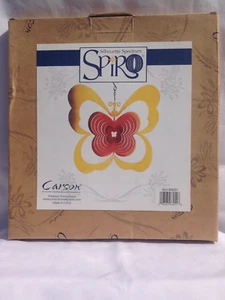 BUTTERFLY METAL SPIRO SILHOUTTE SPECTRUM,CARSON HOME ACCENTS GARDEN DECOR - Picture 1 of 3