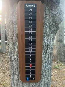 2YOUXIFUN Cornhole Scoreboard with Magnetic 4 Score Keppers Keep Track of Score - Picture 1 of 9