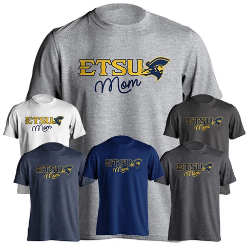 East Tennessee State University ETSU Buccaneers Mom Mother T-shirt Tee Cover
