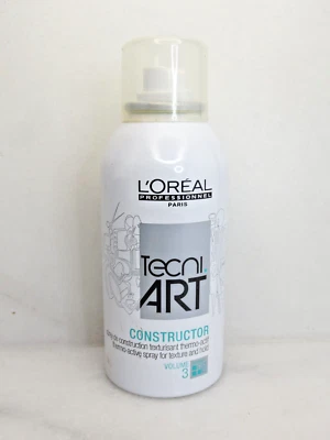 L'OREAL CONSTRUCTOR SPRAY TERMO ACTIVO PARA TEXTURA Y RETENCIÓN VOLUMEN 3 150ML Foto 1 de 2