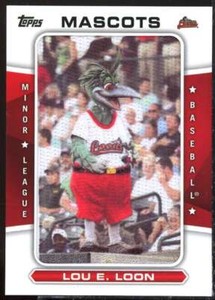 Lou E. Loon Card 2013 Topps Pro Debut Mascots #LEL 