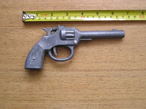 2 x "Wilder Westen" Memorabilia; Kinder Die Cast Revolver Vintage 30er~40er Jahre - Bild 1 von 4