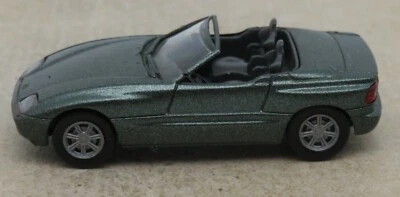 Micro Herpa Ho 1/87 BMW Z1 Cabrio Verde Scuro IN Metallo #3074 No. Box - Immagine 1 di 4
