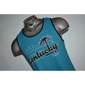 25327 Hurley Canotta Camicia Kentucky Wildcats Blu Taglia Media Uomo - Foto 1 di 9