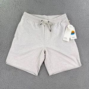 Nuevo con etiquetas Pantalones Cortos Vuori Para Hombres Pequeños Austin Pantalones Cortos de Sudadera Avena Brezo Diseñador - Imagen 1 de 14