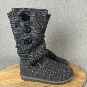 UGG Classic Cardy Winterstiefel Damen 8 39 Pullover Strick Tall Slipper Bootie 5819 - Bild 1 von 10
