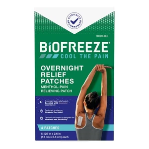 Biofreeze über Nacht Schmerzlinderung Pflaster Arthritis Knie unterer Rücken Taubheitsgefühl 4 Cou - Bild 1 von 12