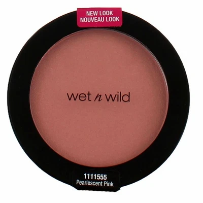 6 Pack Wet n Wild Color Icon Face Blush, Pearlescent Pink 1111555, 0.21 oz - Image 1 of 2