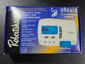 Robertshaw 9801i2 Digital Programmable Thermostat - Picture 1 of 4