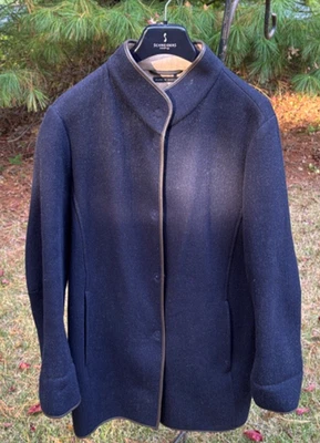 Casaco de lã azul meia-noite Schneiders Salzburg - Imagem 1 de 4