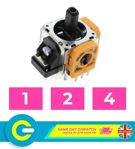 New Design Orange - 3D Analog Joystick Rocker Replacement for PS4 Controllers - Picture 1 of 8