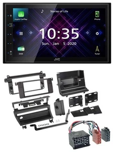 JVC DAB 2DIN MP3 Bluetooth USB Autoradio für BMW 3er 1999-2002 1 Schalteröffnung - Bild 1 von 9