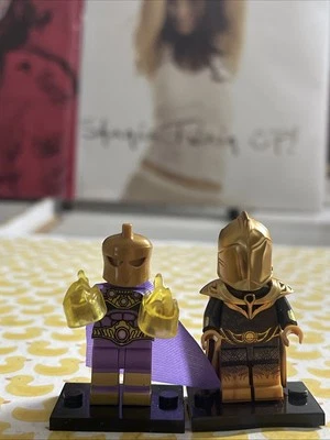 DR. FATE CLASSIC MOVIE COSTUME LEGO MINIFIG FIGURE DOCTOR KENT NELSON dc comics - Image 1 of 4