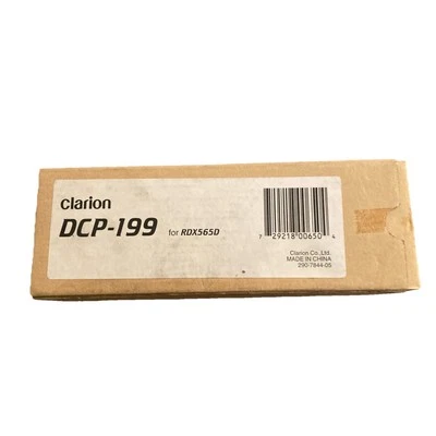 NEW Clarion CD Player Face plate DCP-199 For RDX565D with Carry Case  - Image 1 of 4