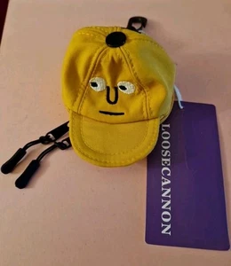 Loosecannon gelbe Mini-Geldbörse im Cap-Stil - Bild 1 von 4