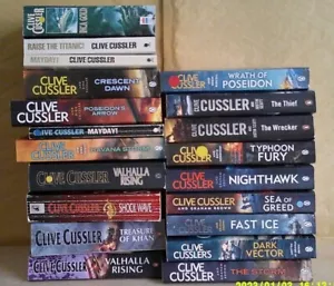 Clive Cussler - Build Your Own Book Bundle - Flat postage cost - Picture 1 of 47