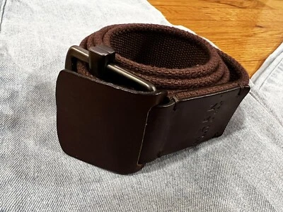 Cinturón de cuero de lona Marni Foto 1 de 4