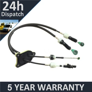 Manual Gearbox Gear Cables Set For Bipper Nemo Fiorino Qubo 1.3 Diesel 12 On - Picture 1 of 1