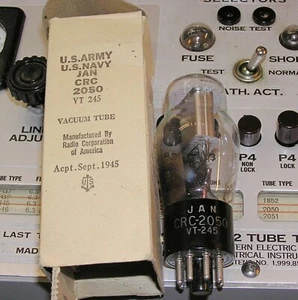 NUEVO EN CAJA NUEVO RCA Seeburg 2050 tubo jukebox años 40 fabricación original vidrio grueso - Imagen 1 de 2