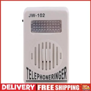 Loud Sound Telephone Ringer Amplifier with Light Flasher for Landline Telephone - Zdjęcie 1 z 11