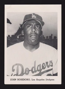 1958-65 Jay Publishing John Roseboro DODGERS PAQUETE DE FOTOS FOTO EN MUY BUENA CONDICIÓN-EX (St) A - Imagen 1 de 2