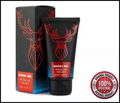 2X Maral Gel 50ml per allungamento e ingrandimento del pene con potente erezione - Image 1 of 2