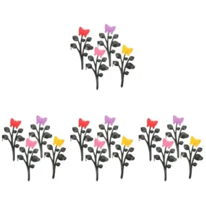 4 Pieces Hängender Pflanzer Im Freien Gitter Garten Dekorieren Zaun - Bild 1 von 12