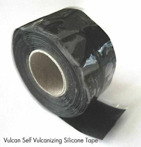 Moroso Equivalent 72038 Silicone Self Vulcanizing Fusing Sealing Tape Black 1X10 - Picture 1 of 2