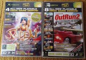 Official Xbox Demo Disc Lot August / Nov. 2004 Disc 34 & 37 Sudeki Outrun 2 - Picture 1 of 4