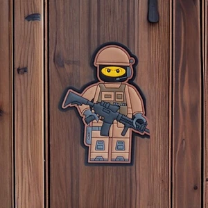 Military Custom Patch Tactical Patch Mini Figure L E G O Patch - Picture 1 of 2
