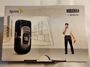 1 Nuevo Teléfono Celular Kyocera DuraMax E4255 - Negro Sprint Prioridad Gratuita - Imagen 1 de 7