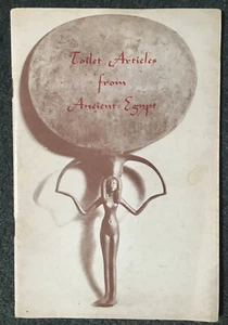 TOILET ARTICLES FROM ANCIENT EGYPT 1943 ORIG. 32-page BOOKLET! NY HIST. SOCIETY! - Bild 1 von 9