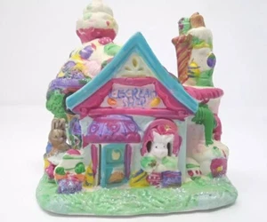 Jellybean Junction House Ice Cream Shop Easter Bunnies 2005 4.5x4 Inch - Picture 1 of 7
