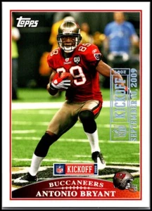 2009 Topps Kickoff Silver Holofoil /2009 #27 Antonio Bryant SPEDIZIONE GRATUITA! - Foto 1 di 2