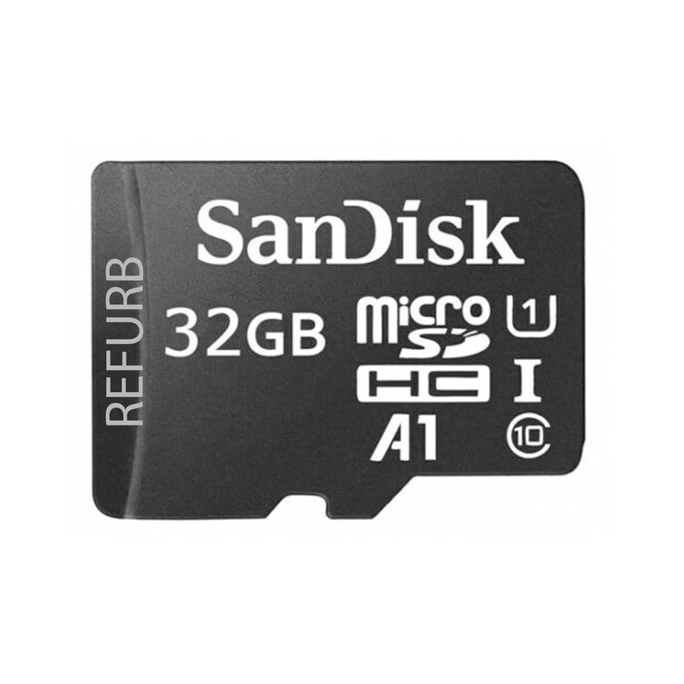 SanDisk 32GB microSDHC Card UHS-1 A1 Class 10 - Image 1 of 1